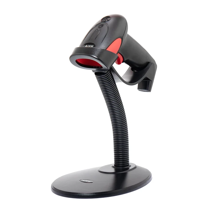 Automatic Barcode Scanner with Stand — High-Speed Hands-Free Scanning ...