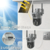 Solar Outdoor Dual lens 4G Camera (Standalone)