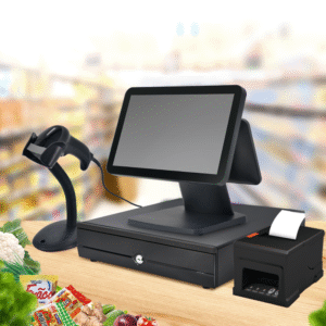All-in-One Double Screen POS System- 66